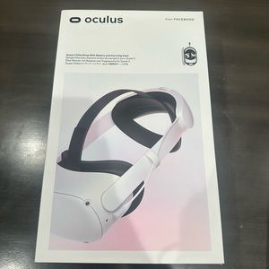 Sealed oculus meta Quest 2 z Elite Strap With Battery and Carrying case